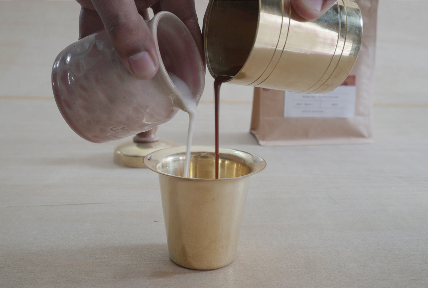 South Indian Brass Filter