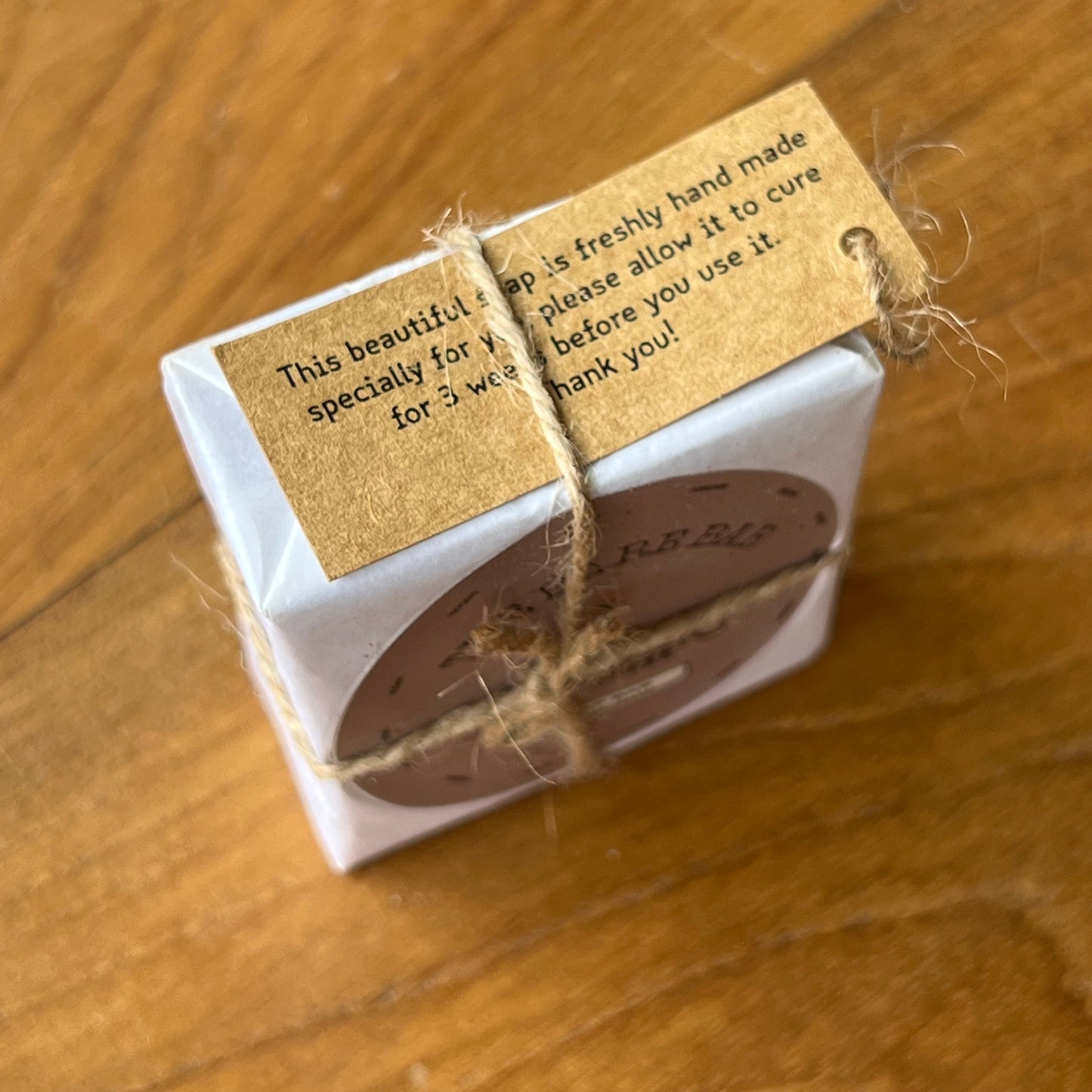 The coffee soap bar