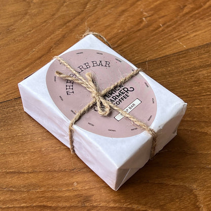 The coffee soap bar