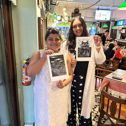 Tote Bag Printing Workshop (lino cut) - with Kapila Nahender Atelier