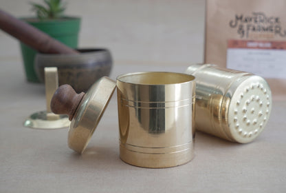 South Indian Brass Filter